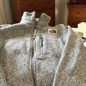 North Face Full Zip-Up Sweater